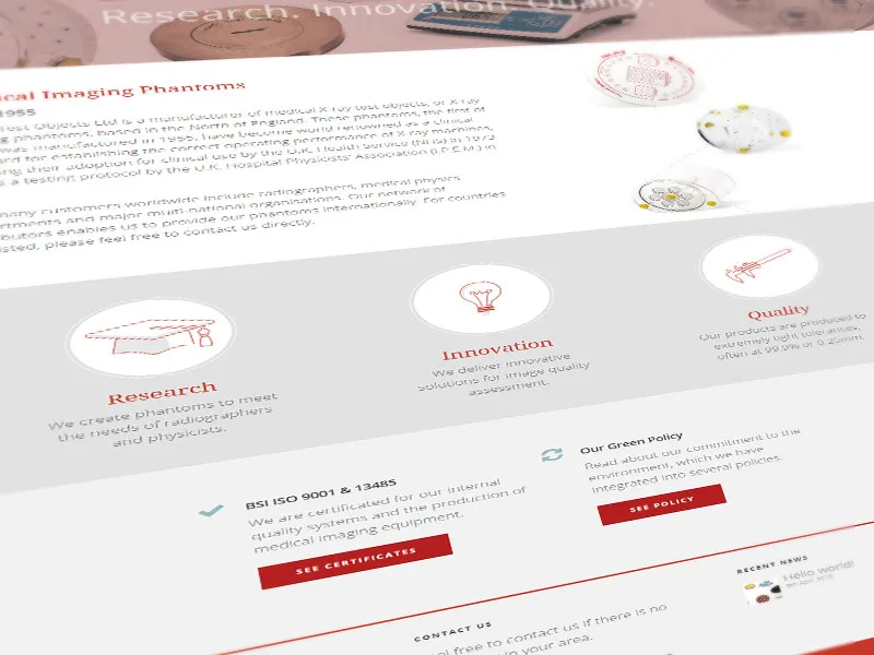 Leeds Test Objects